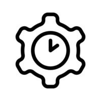 Time Management Icon Symbol Design Illustration vector