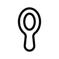 Hand Mirror Icon Symbol Design Illustration vector
