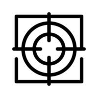 Focus Icon Symbol Design Illustration vector