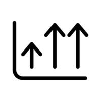Chart Bar Icon Symbol Design Illustration vector