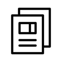 Blog Icon Symbol Design Illustration vector