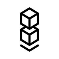 Blockchain Voting Mechanisms Icon Symbol Design Illustration vector