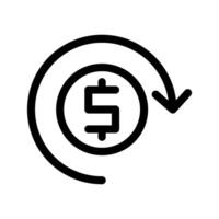 Cashback Icon Symbol Design Illustration vector