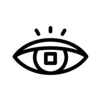 Vision Icon Symbol Design Illustration vector