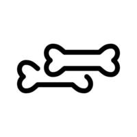Bone Icon Symbol Design Illustration vector
