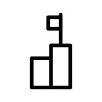 Goal Icon Symbol Design Illustration vector