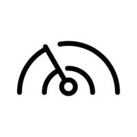Wiper Indicator Icon Symbol Design Illustration vector