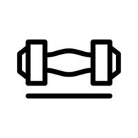 Barbel Icon Symbol Design Illustration vector