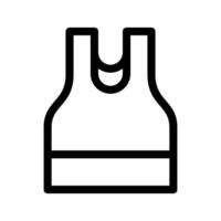 Sleeveless Icon Symbol Design Illustration vector