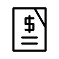 Invoice Icon Symbol Design Illustration vector
