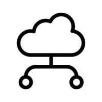 Cloud Computing Icon Symbol Design Illustration vector