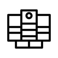 Data Center Icon Symbol Design Illustration vector