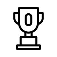 Trophy Icon Symbol Design Illustration vector