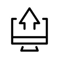 Upload Icon Symbol Design Illustration vector