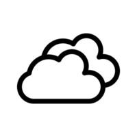 Clouds Icon Symbol Design Illustration vector