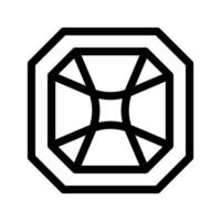 Ruby Icon Symbol Design Illustration vector