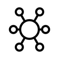 Mind Map Icon Symbol Design Illustration vector