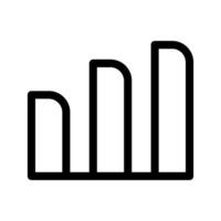 Bar Chart Icon Symbol Design Illustration vector
