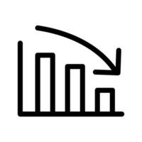 Decrease Icon Symbol Design Illustration vector