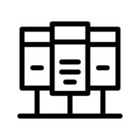 Server Icon Symbol Design Illustration vector
