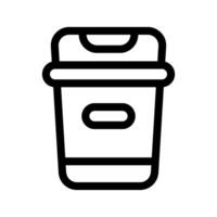 Trash Icon Symbol Design Illustration vector