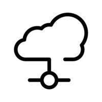 Cloud Technology Icon Symbol Design Illustration vector