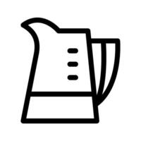 Milk Pitcher Icon Symbol Design Illustration vector