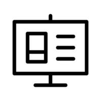 Presentation Icon Symbol Design Illustration vector