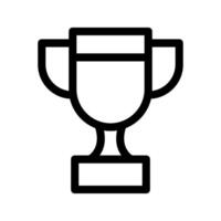 Trophy Icon Symbol Design Illustration vector