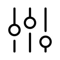 Control Panel Icon Symbol Design Illustration vector