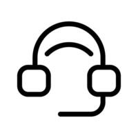 Headphone Icon Symbol Design Illustration vector