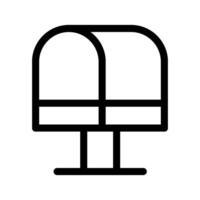 Mail Box Icon Symbol Design Illustration vector