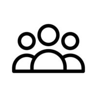 Group Icon Symbol Design Illustration vector