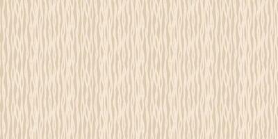 Abstract Textured Wave Pattern. Seamless beige background with wavy grunge vertical stripes. Wood grain texture effect. Minimalistic geometric background for textile, wallpaper, wrapping. vector