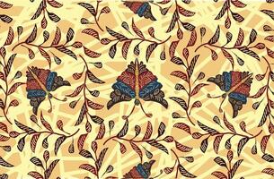 Indonesian batik motifs with very distinctive patterns. exclusive backgrounds. vector