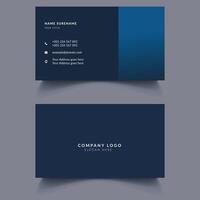 Modern business Card Template Design. Visiting Card Design, Creative Business Card Design. vector