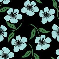 Small colorful flowers vector