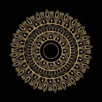 Luxury mandala background vector