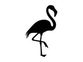 flamingo icon free vector