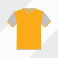 T shirt Mockup Template Design vector