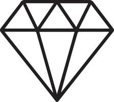 a diamond icon on a white background vector