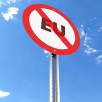 Do Not Enter - EU - Sign photo