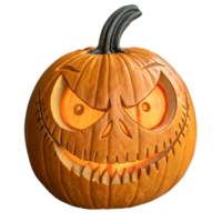 A perfectly jack-o'-lantern pumpkin png