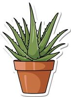 Gradient Glow Botanical Illustration vector