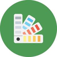 Color Palette Icon Design Symbol vector