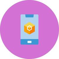 Augmented Reality Icon Design Symbol vector