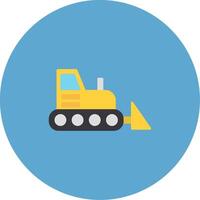 Bulldozer Icon Design Symbol vector