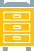 Changing Table Icon Design Symbol vector