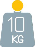 Weights Icon Design Symbol vector