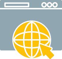 Web Page Icon Design Symbol vector
